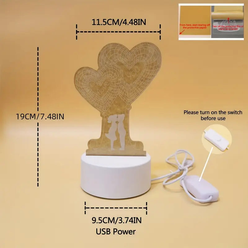 Eternal Love Glow Lamp