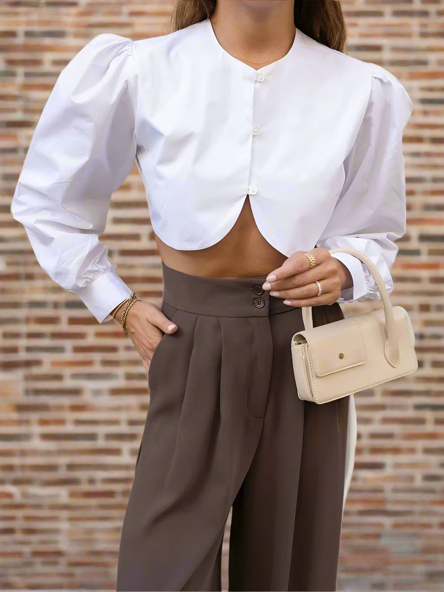 Retro Glam Meets Modern Elegance-Two Piece Ensemble