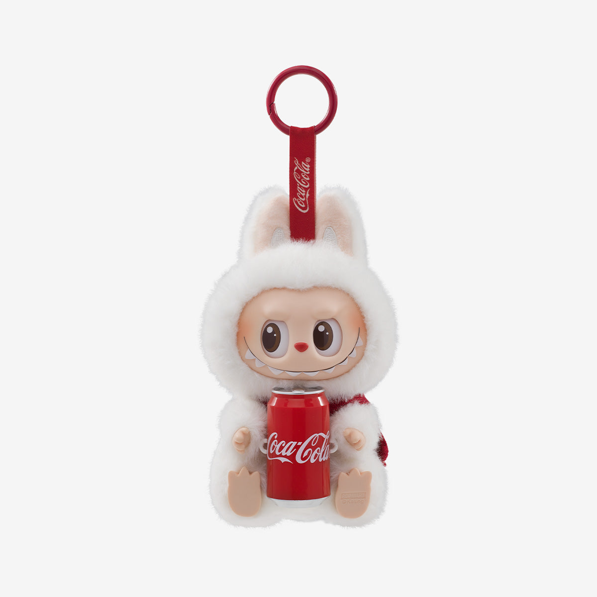 Labubu Coca Cola keychain