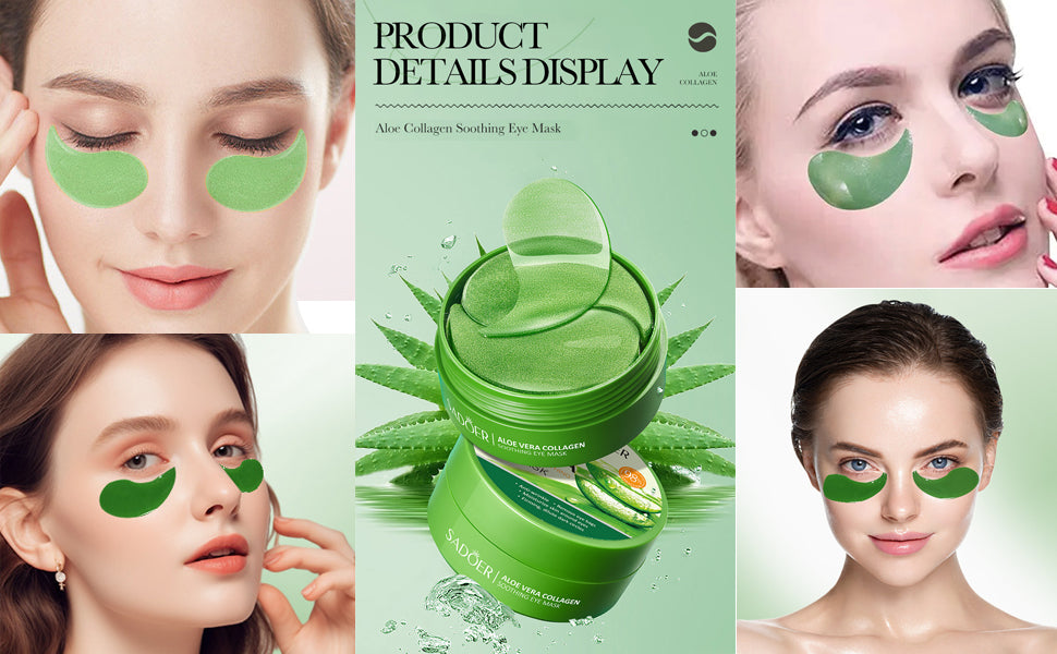 Clarté - Aloe Vera Collagen Eye Mask Anti Dark Circles