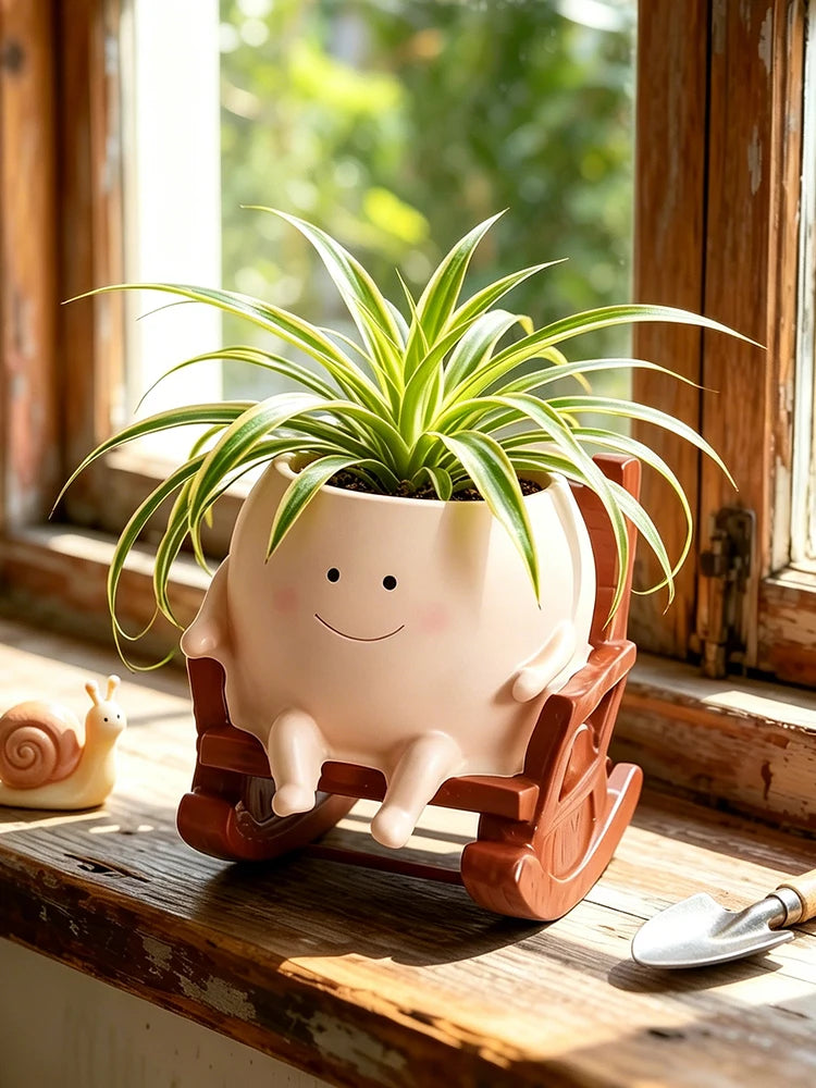 Happy Planters™ Cute Character Plant Pot Collection