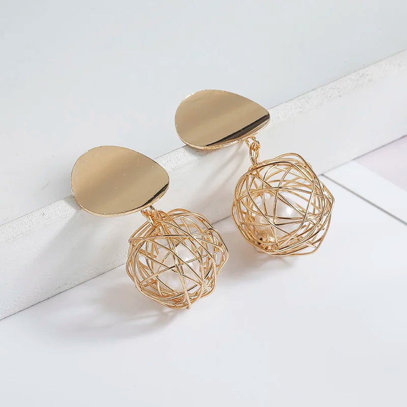 Lustre: Korea Pearl Earrings | Vintage Elegance in Modern Style