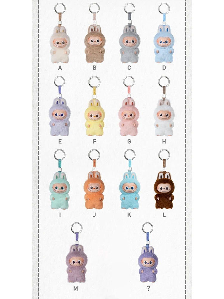 Pop Mart Pin For Love Series - Vinyl Plush Pendants | A Monster for Every Letter