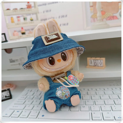 17cm Labubu Mini Doll Clothing Sets