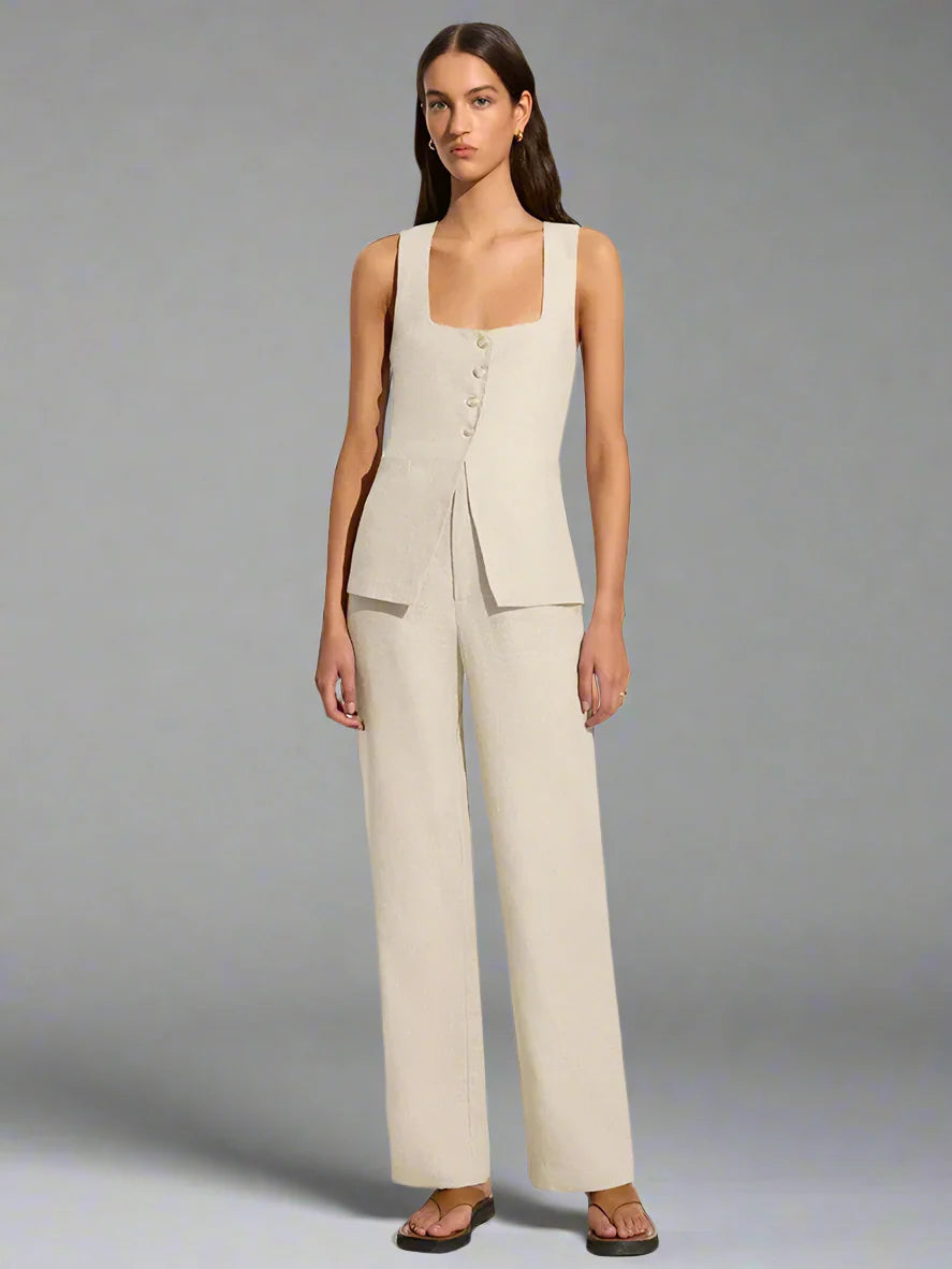 Minimalist Elegance Linen Set