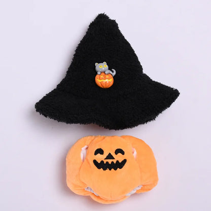 🎃 Labubu Halloween Party Looks – Pumpkin, Witch & Bear