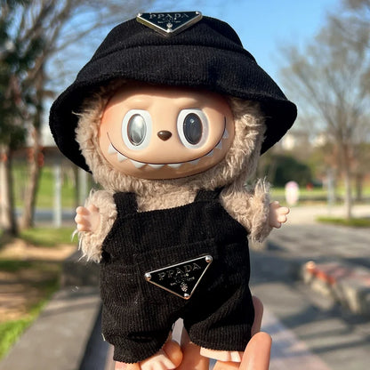 Trendsetter Labubu with Fashion Outfit & DIY Accessories