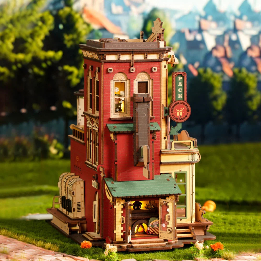 Dream Gift Factory | DIY 3D Wooden Puzzle with Lights & Music