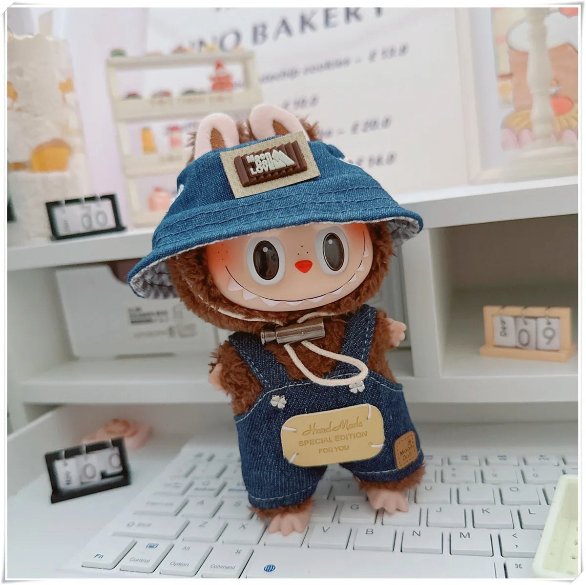 17cm Labubu Mini Doll Clothing Sets