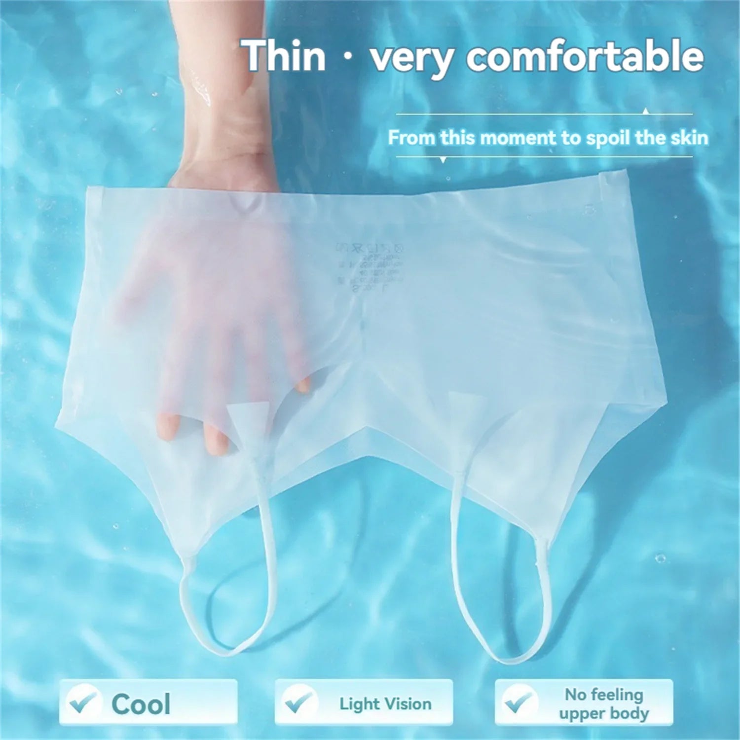 Cooling Ice Silk Bra – Invisible Support, Maximum Comfort