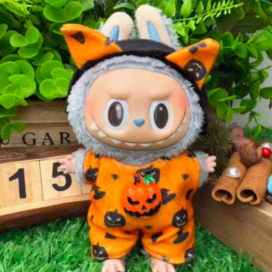 🎃 Labubu Halloween Party Looks – Pumpkin, Witch & Bear