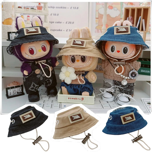 17cm Labubu Mini Doll Clothing Sets