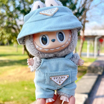 Trendsetter Labubu with Fashion Outfit & DIY Accessories