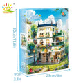 Mini Garden Hotel Micro-Brick City Build