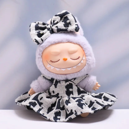 Labubu Party Look – Dress & Bow Set!