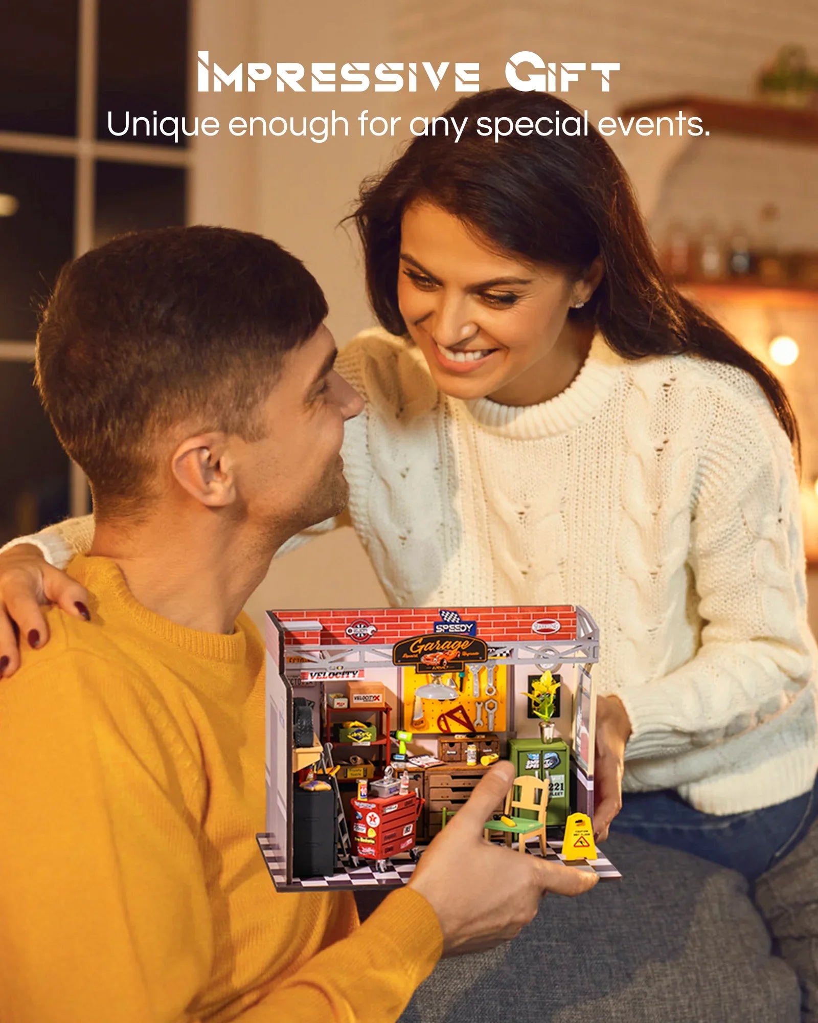 Glow-Up Garage – Playful DIY Mini House Craft Set