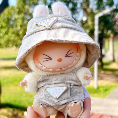 Trendsetter Labubu with Fashion Outfit & DIY Accessories