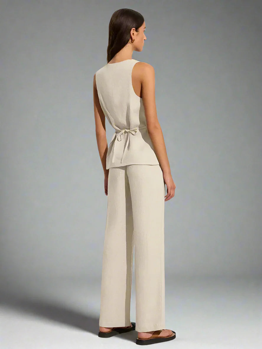 Minimalist Elegance Linen Set