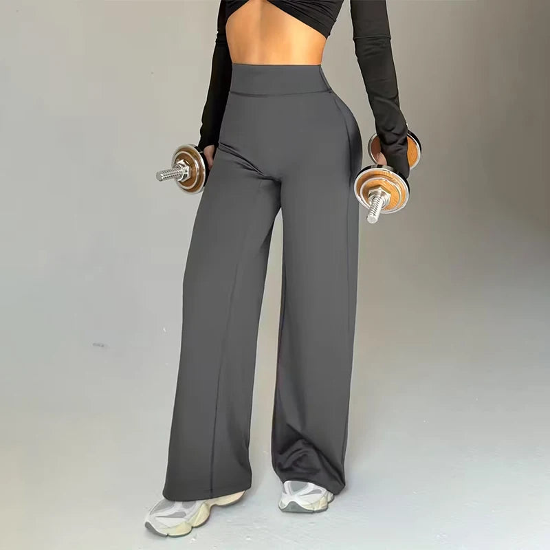 Sculpt & Flow Wide Leg Workout Leggings