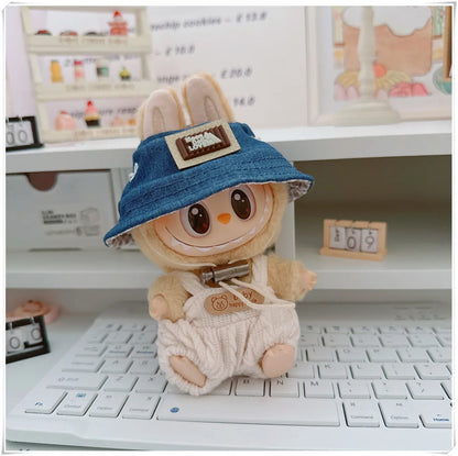 17cm Labubu Mini Doll Clothing Sets