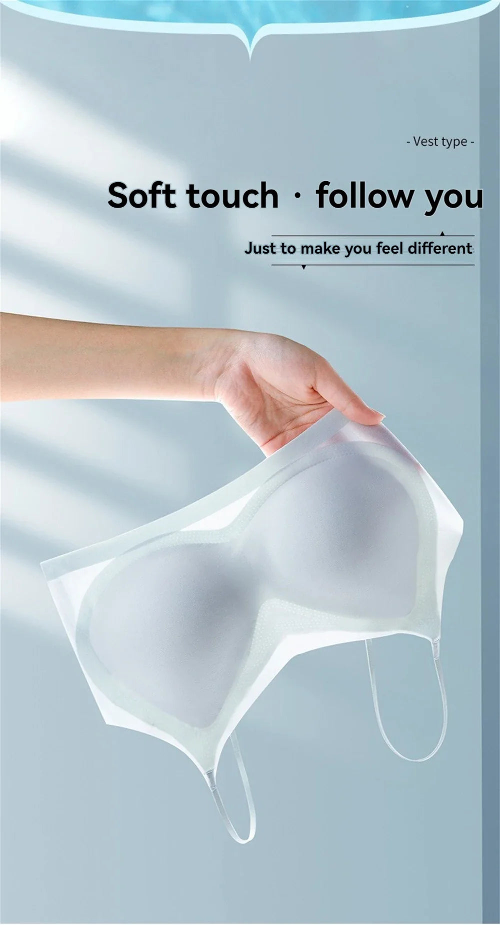 Cooling Ice Silk Bra – Invisible Support, Maximum Comfort