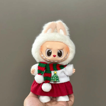 Labubu Christmas Dress-Up – Tiny Outfits, Big Holiday Energy!