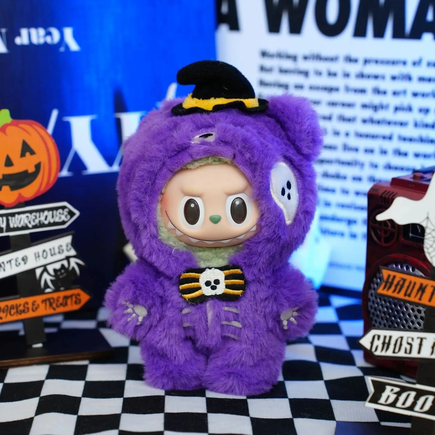 🎃 Labubu Halloween Party Looks – Pumpkin, Witch & Bear
