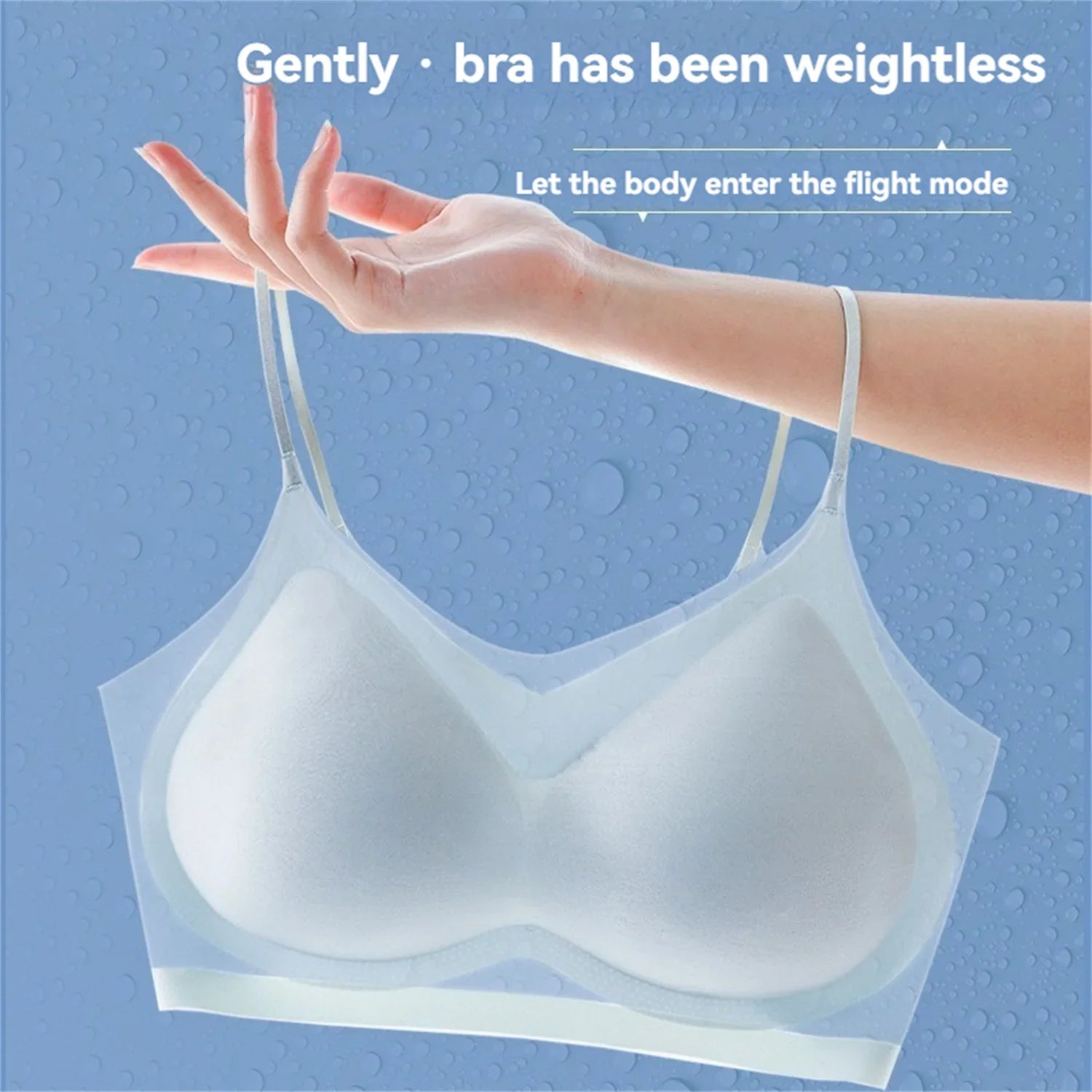Cooling Ice Silk Bra – Invisible Support, Maximum Comfort