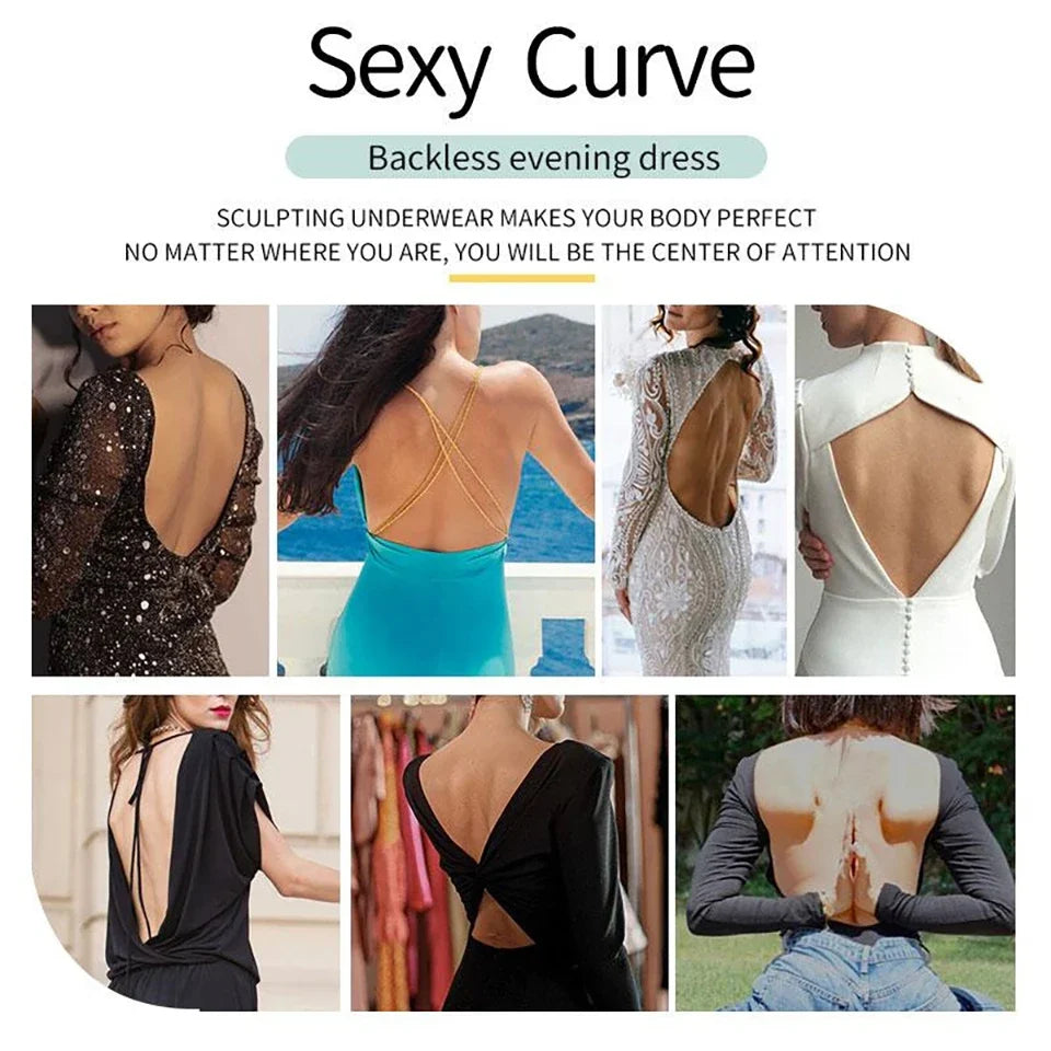 All-in-One Backless Shaper – Smooth, Sculpt & Lift Instantly