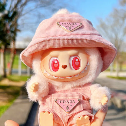 Trendsetter Labubu with Fashion Outfit & DIY Accessories