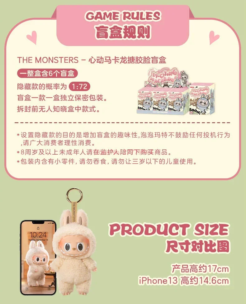 Labubu doll size
