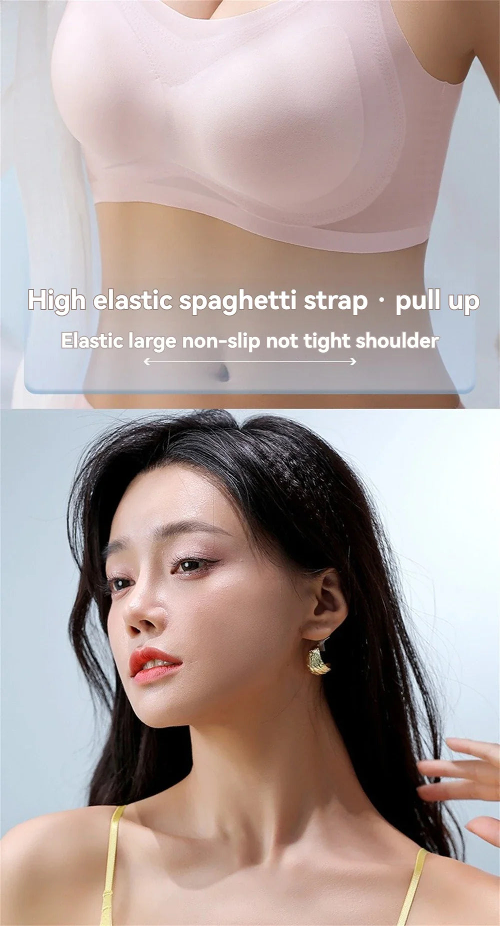 Cooling Ice Silk Bra – Invisible Support, Maximum Comfort