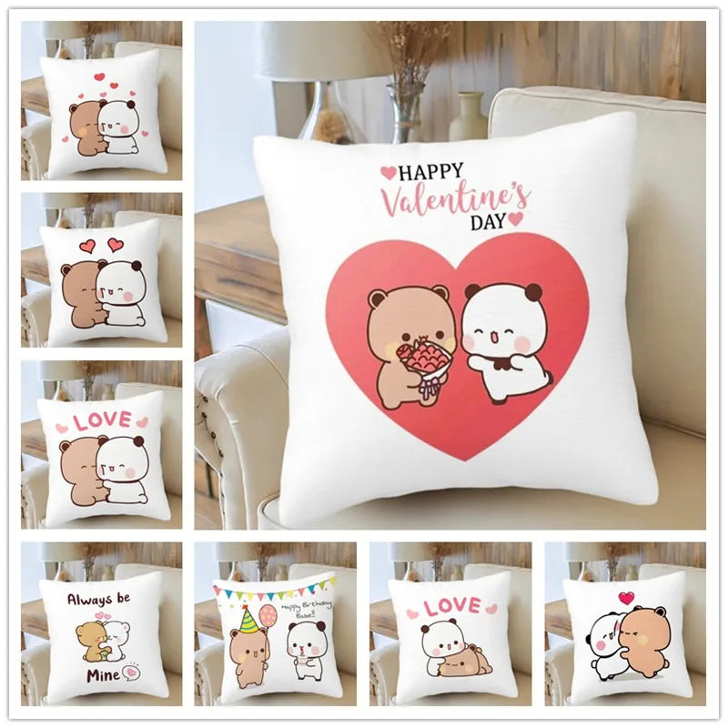 Bubu Dudu Love Hug Pillow Cover