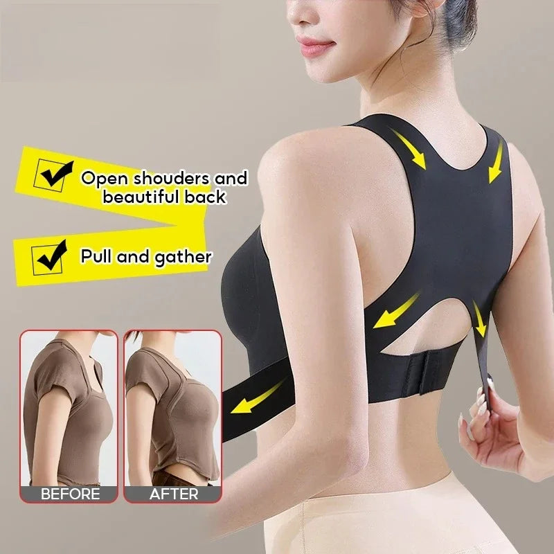 PosturePerfect™ Cross Support Push-Up Bra