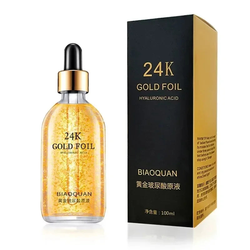 Glow-Up 24K Gold Foil Hyaluronic Acid Face Serum