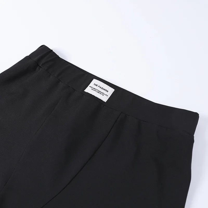 Essential Curve Crop & Shorts Set