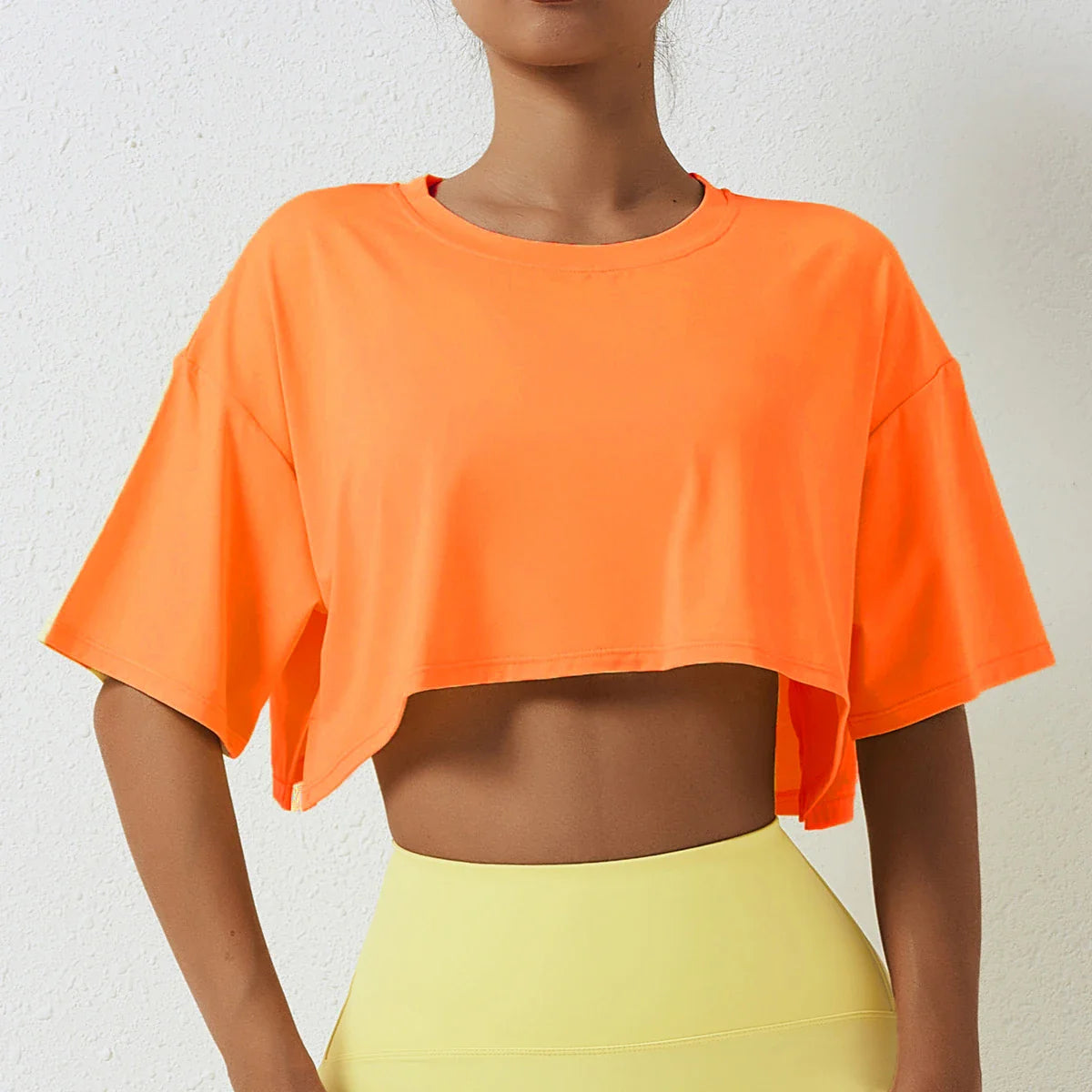 Street Luxe Oversized Crop Tee